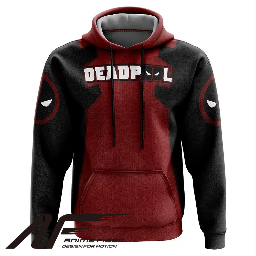 Marvel Comics Deadpool Hoodie - ANIME FIBER