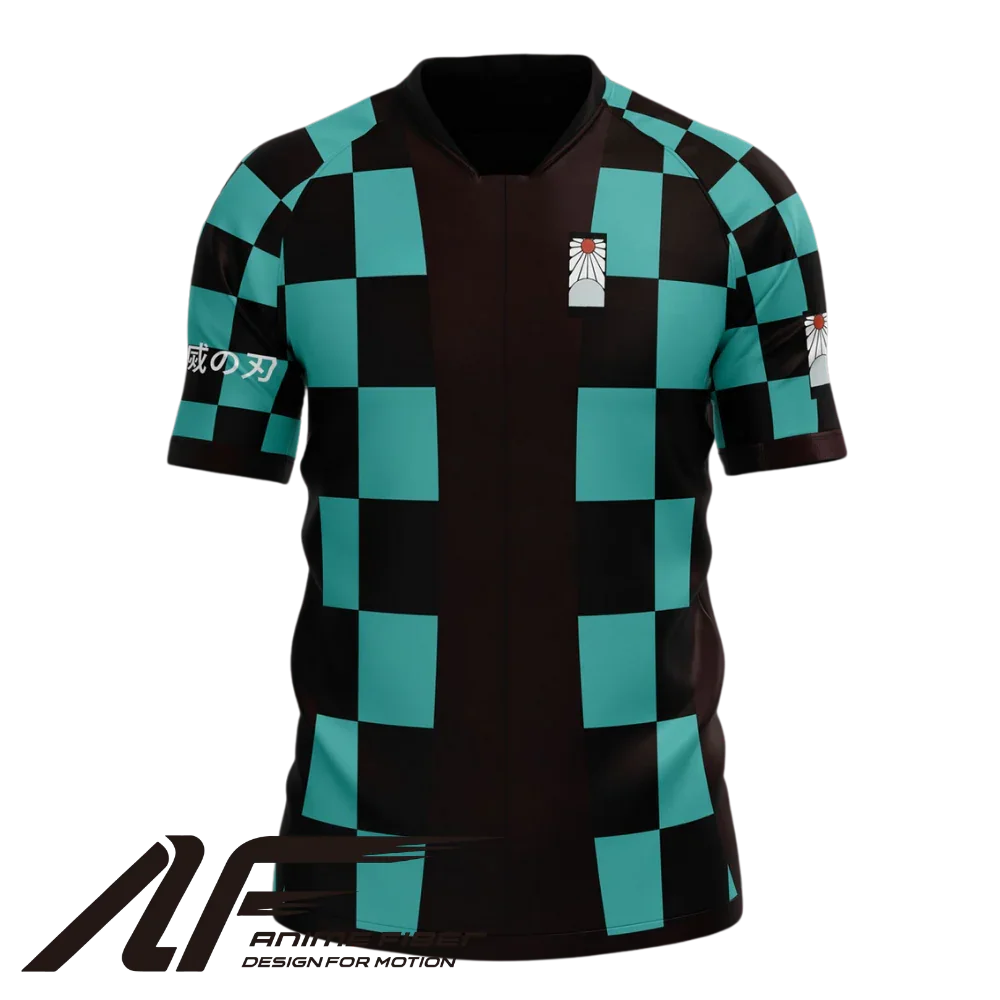 Tanjiro Kamado Jersey | Demon Slayer Anime Jersey - ANIME FIBER