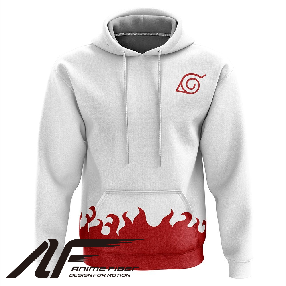Naruto Shippuden 4th Hokage Hoodie - ANIME FIBER