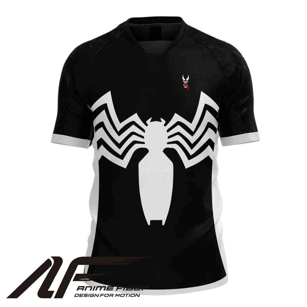 Spider Man Venom Jersey | Marvel Jersey - ANIME FIBER