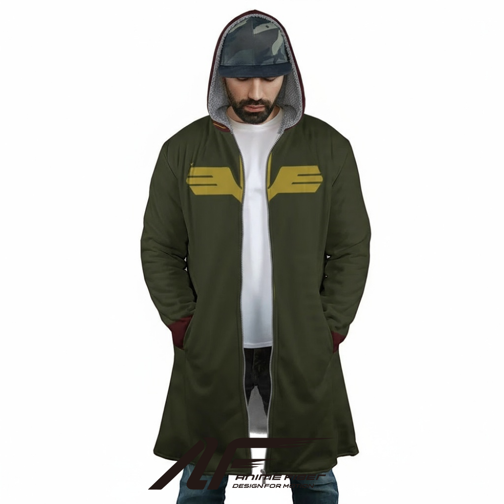Gundam Mobile Suit Zeon Uniform Anime Hoodie Coat | Dream Cloak