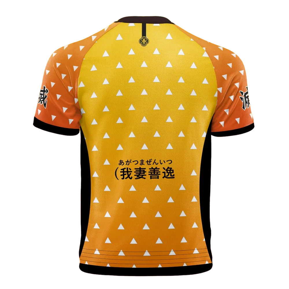 Zenitsu Agatsuma Jersey | Demon Slayer Anime Jersey - ANIME FIBER