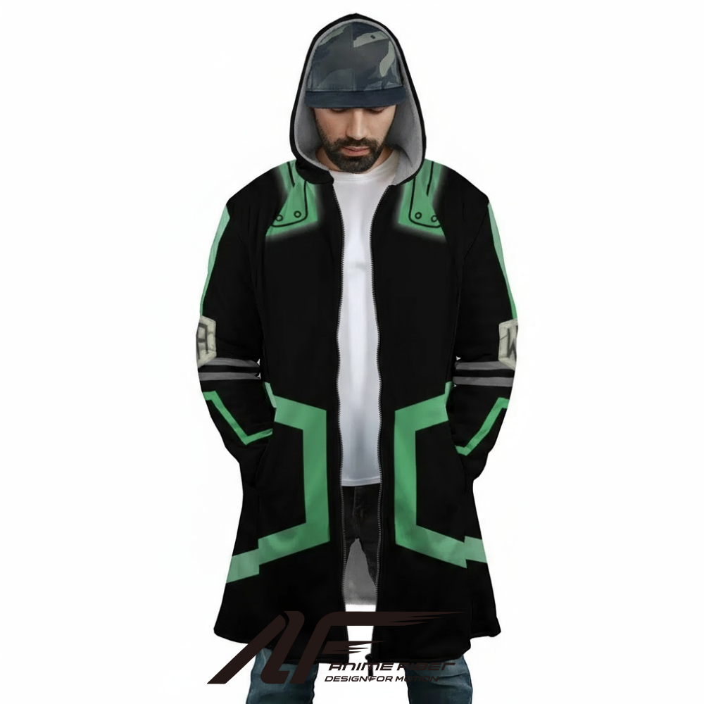 My Hero Academia Musketeer Deku Uniform Anime Hoodie Coat | Dream Cloak