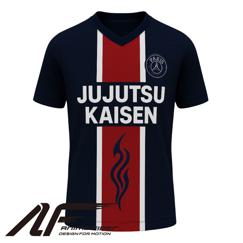 Jujutsu Kaisen X PSG Jersey | Jujutsu Kaisen Anime Jersey