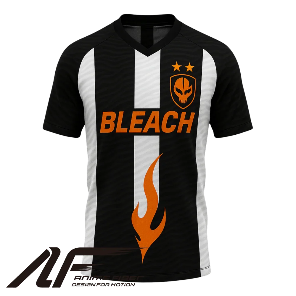 Bleach X Juventus Jersey | Bleach Anime Jersey - ANIME FIBER