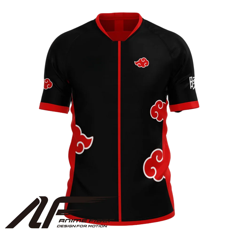 Akatsuki Jersey | Naruto Anime Jersey - ANIME FIBER