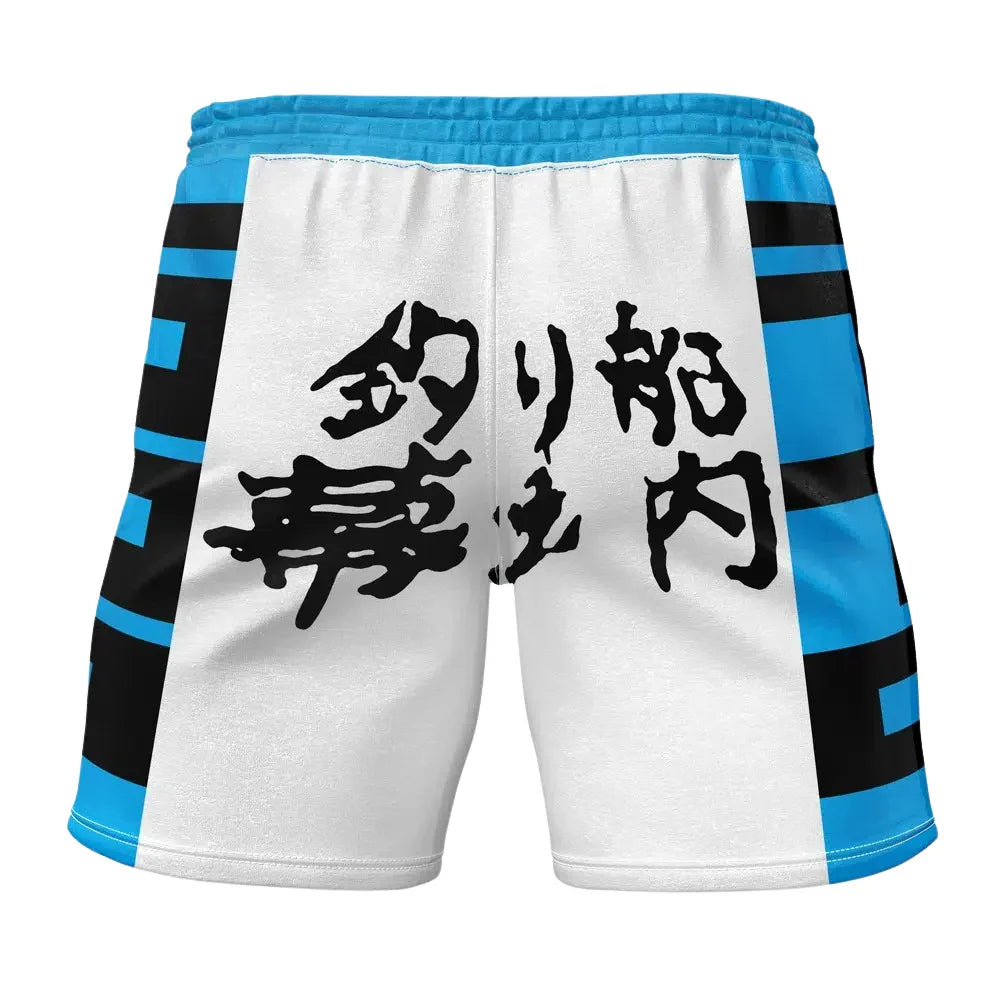 Hajime no Ippo Ippo Blue Gym Shorts