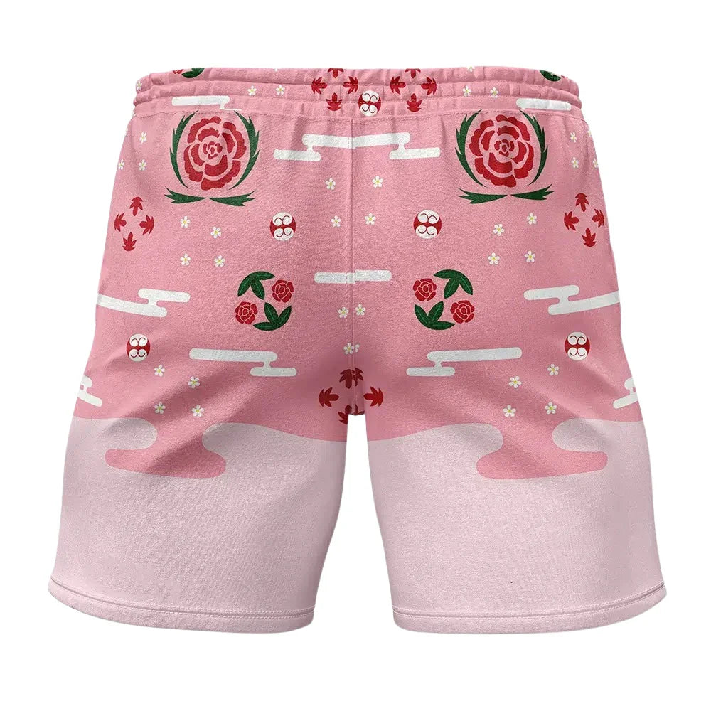 Bleach Shunsui Kyoraku Gym Shorts