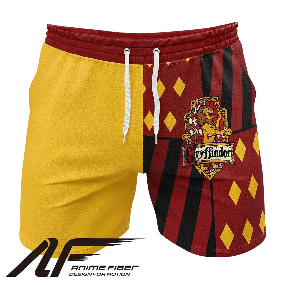 Harry Potter Gryffindor V2 Gym Shorts