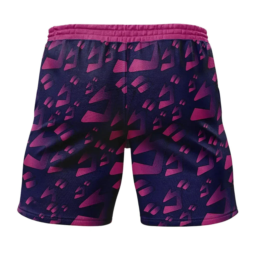 JoJo’s Bizarre Adventure Menacing Aura Gym Shorts