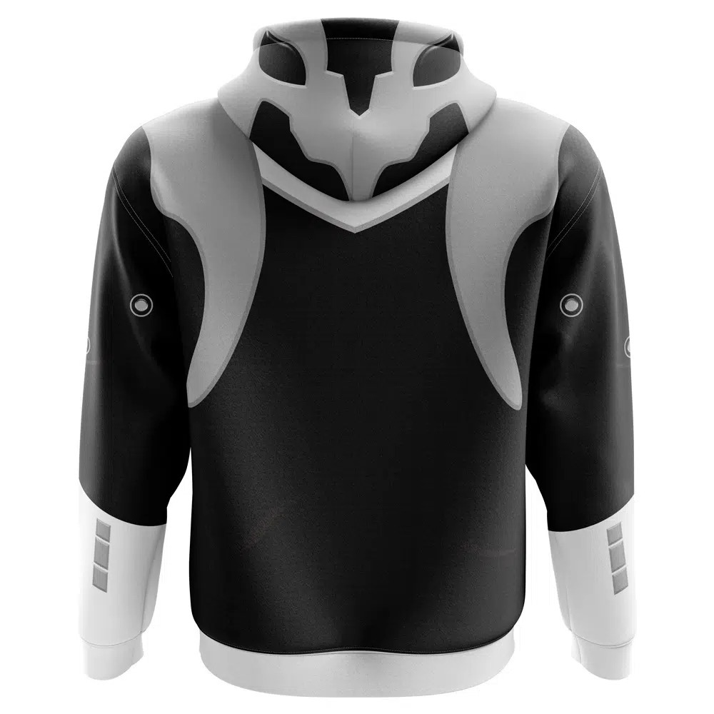 Power Rangers Silver Psycho Ranger Hoodie