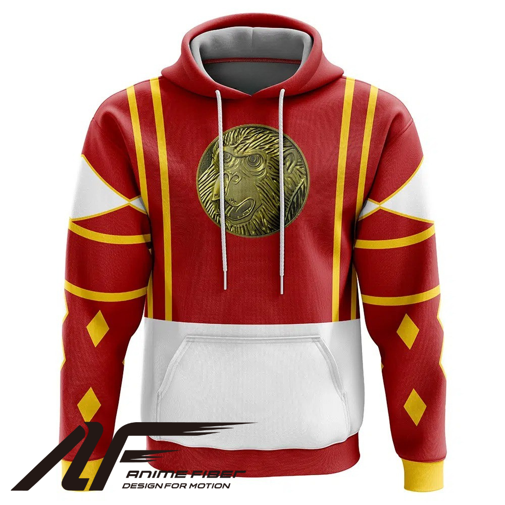 Power Rangers Red Ranger Ninjetti Hoodie