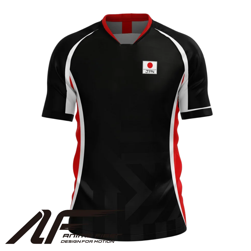 Japan Away Jersey | Haikyuu Anime Jersey - ANIME FIBER