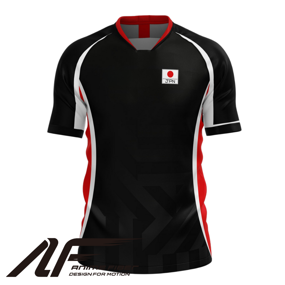 Japan Away Soccer Jersey | Haikyuu Anime Jersey