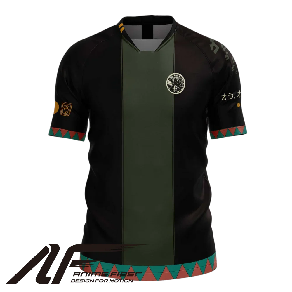 Jotaro Kujo Jersey | JoJo's Bizarre Adventure Anime Jersey - ANIME FIBER