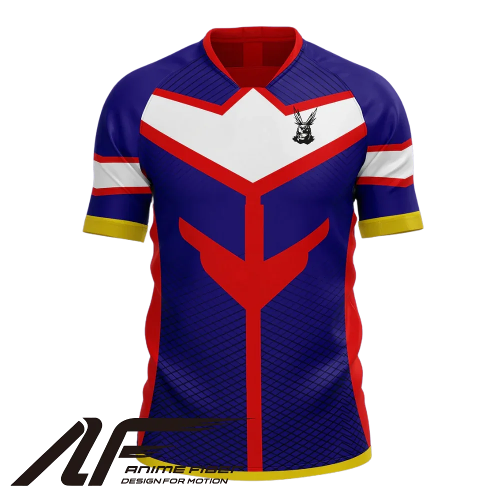 All Might Jersey | My Hero Academia Anime Jersey - ANIME FIBER