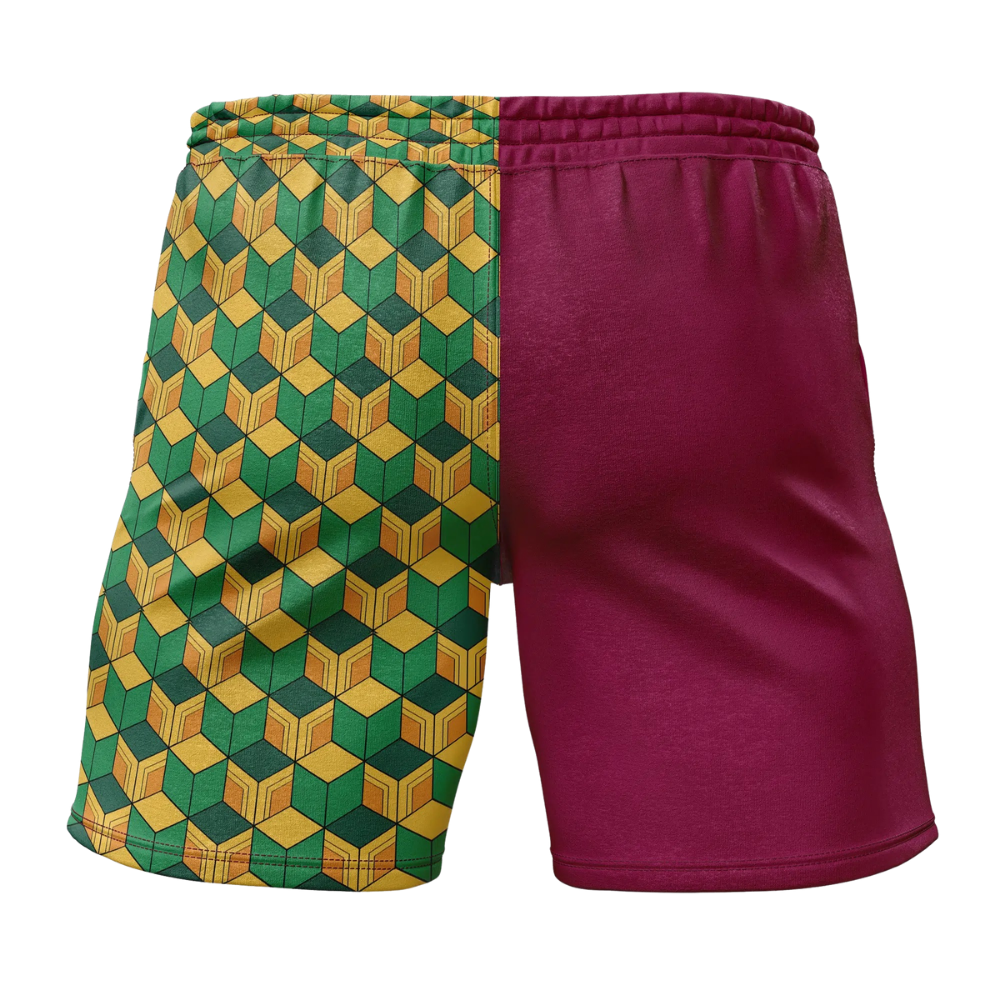 Demon Slayer Giyu Tomioka V2 Gym Shorts