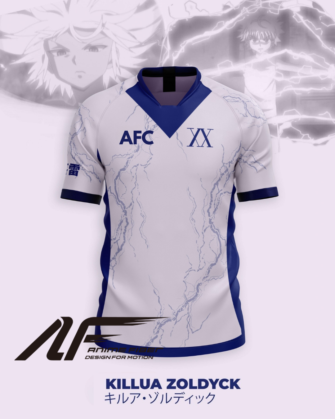 Killua Zoldyck Jersey | Hunter x Hunter Anime Jersey