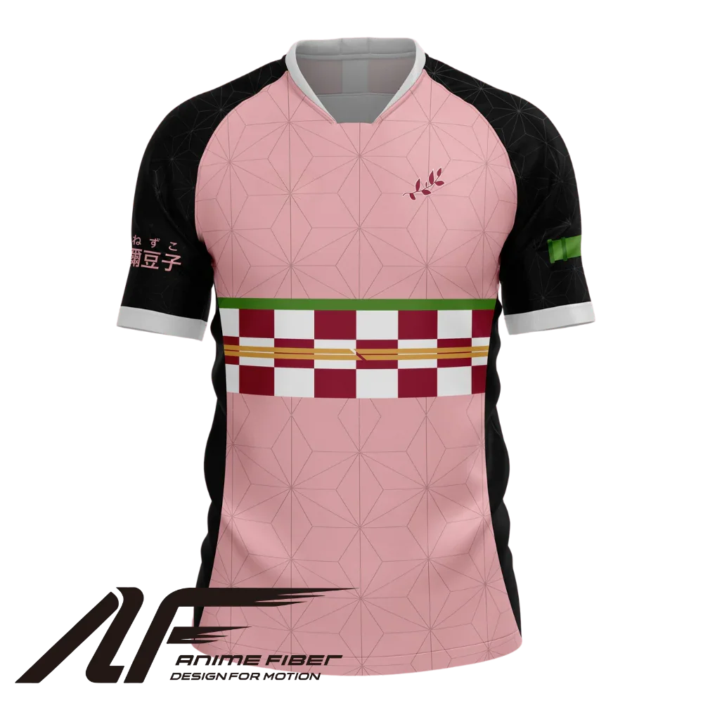 Nezuko Kamado Jersey | Demon Slayer Anime Jersey - ANIME FIBER