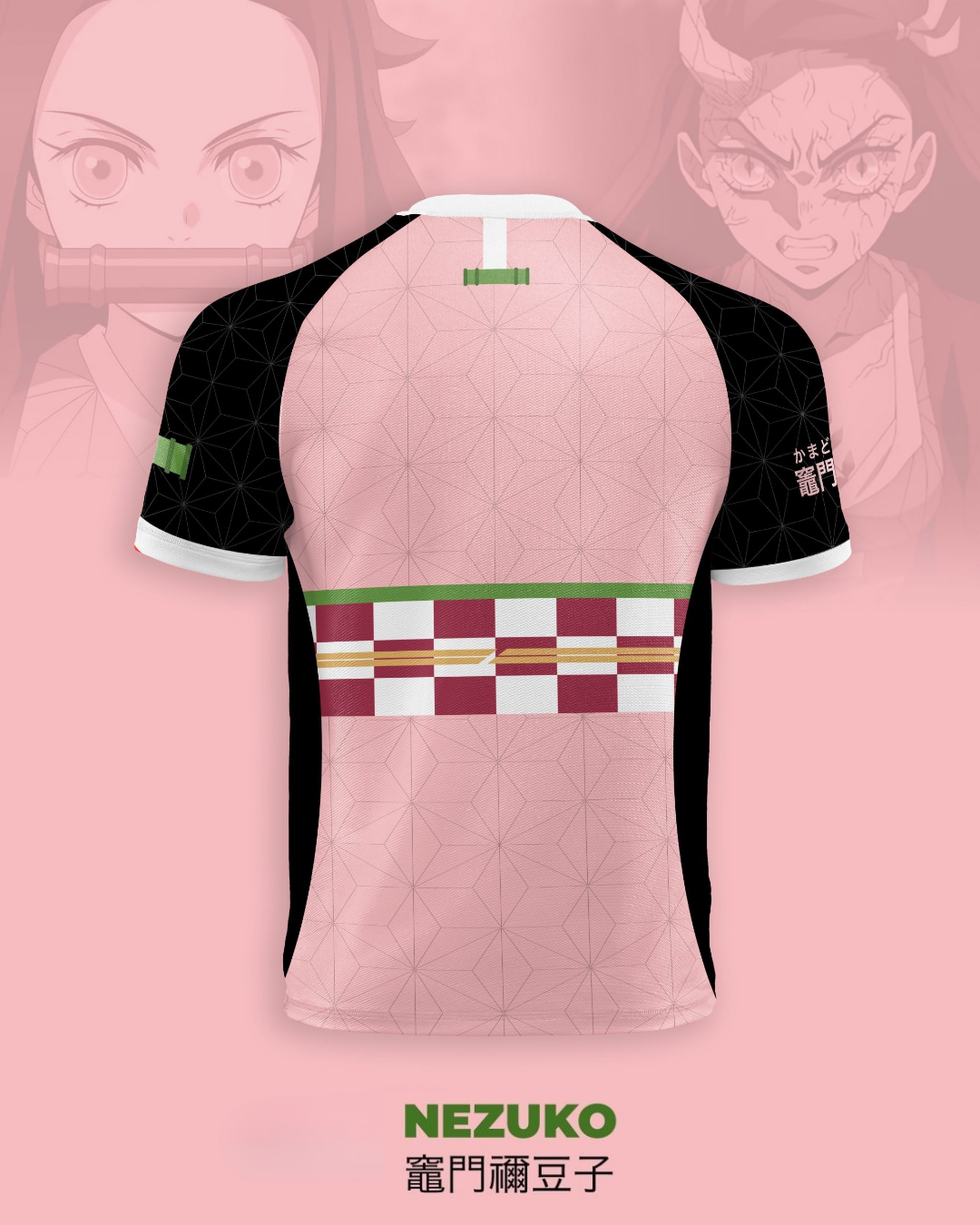 Nezuko Kamado Jersey | Demon Slayer Anime Jersey