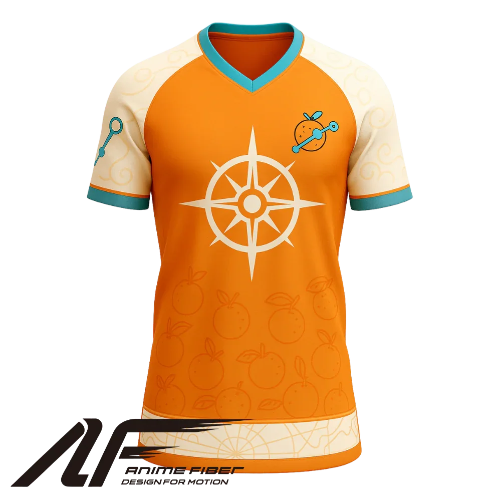 Nami Jersey | One Piece Anime Jersey - ANIME FIBER