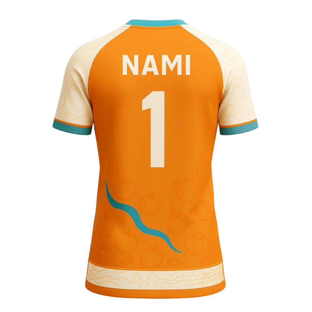 Nami Jersey | One Piece Anime Jersey - ANIME FIBER