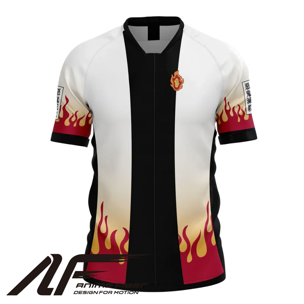 Kyojuro Rengoku Jersey | Demon Slayer Anime Jersey - ANIME FIBER