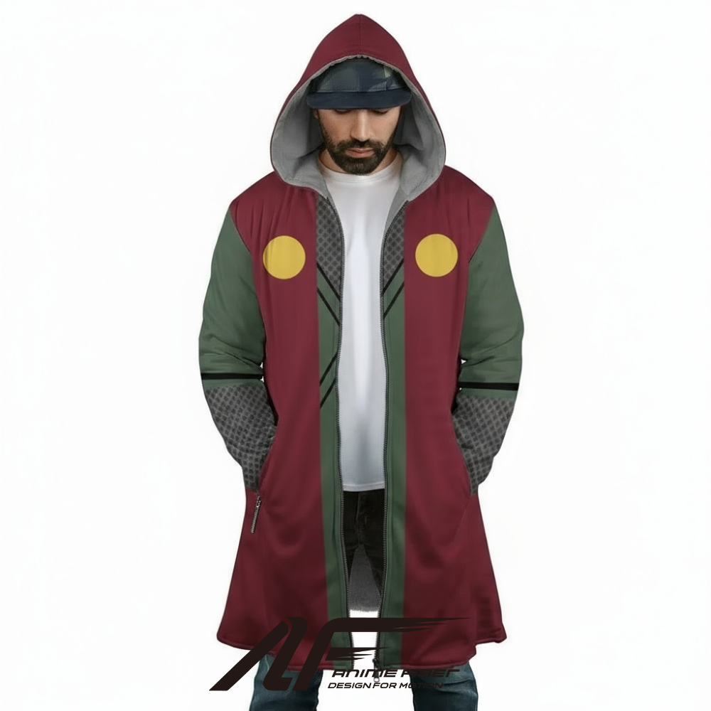 Naruto Shippuden Jiraiya Uniform Anime Hoodie Coat | Dream Cloak