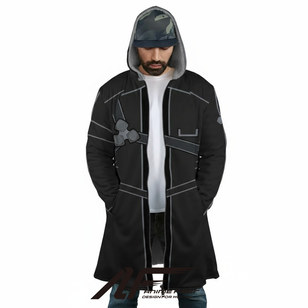 Sword Art Online Kirito Anime Hoodie Coat | Dream Cloak