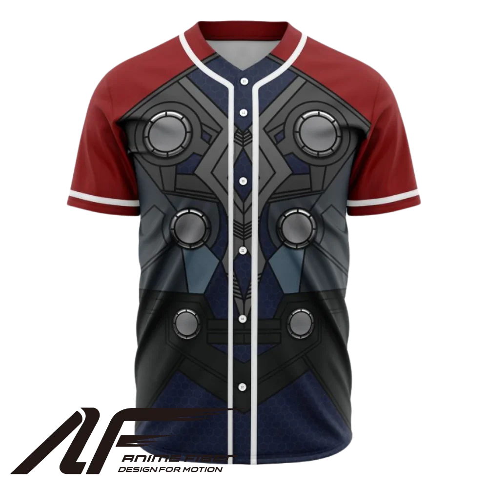 Thor Baseball Jersey | Marvel Jersey - ANIME FIBER