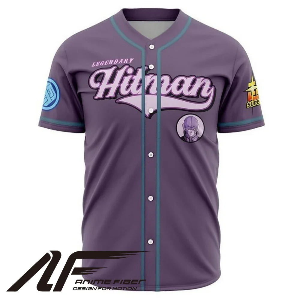 Legendary Hitman Baseball Jersey | Dragon Ball Anime Jersey - ANIME FIBER