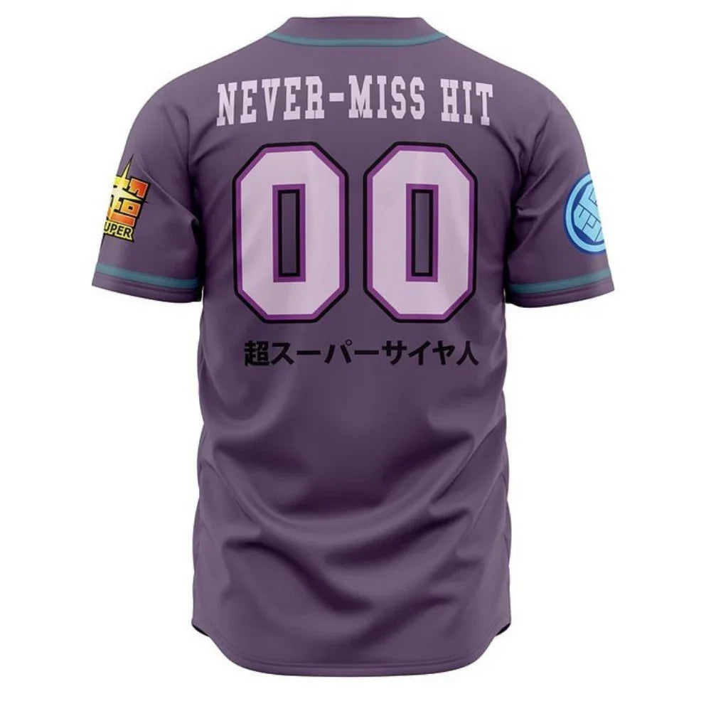 Legendary Hitman Baseball Jersey | Dragon Ball Anime Jersey - ANIME FIBER