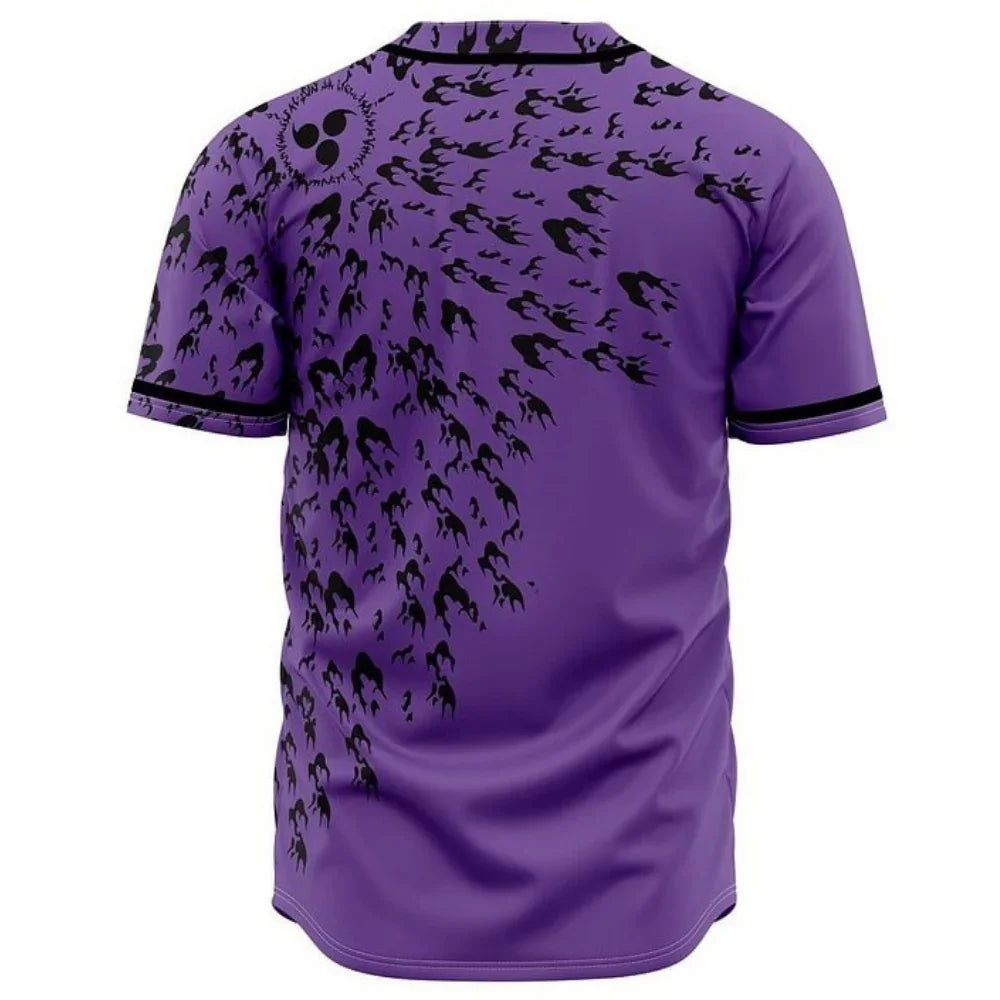 Curse Mark Baseball Jersey | Naruto Anime Jersey - ANIME FIBER