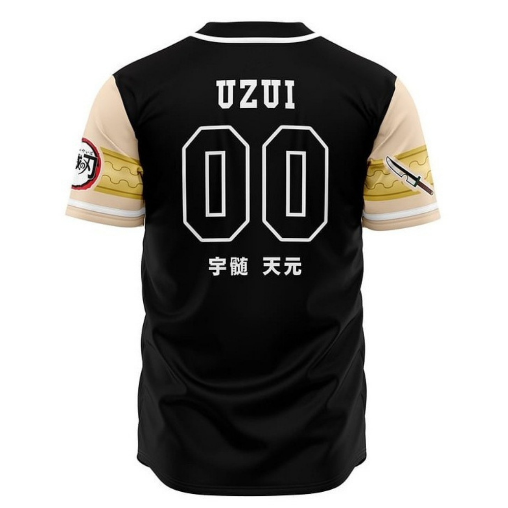 Hashira Anime Baseball Jersey | Demon Slayer Streetwear