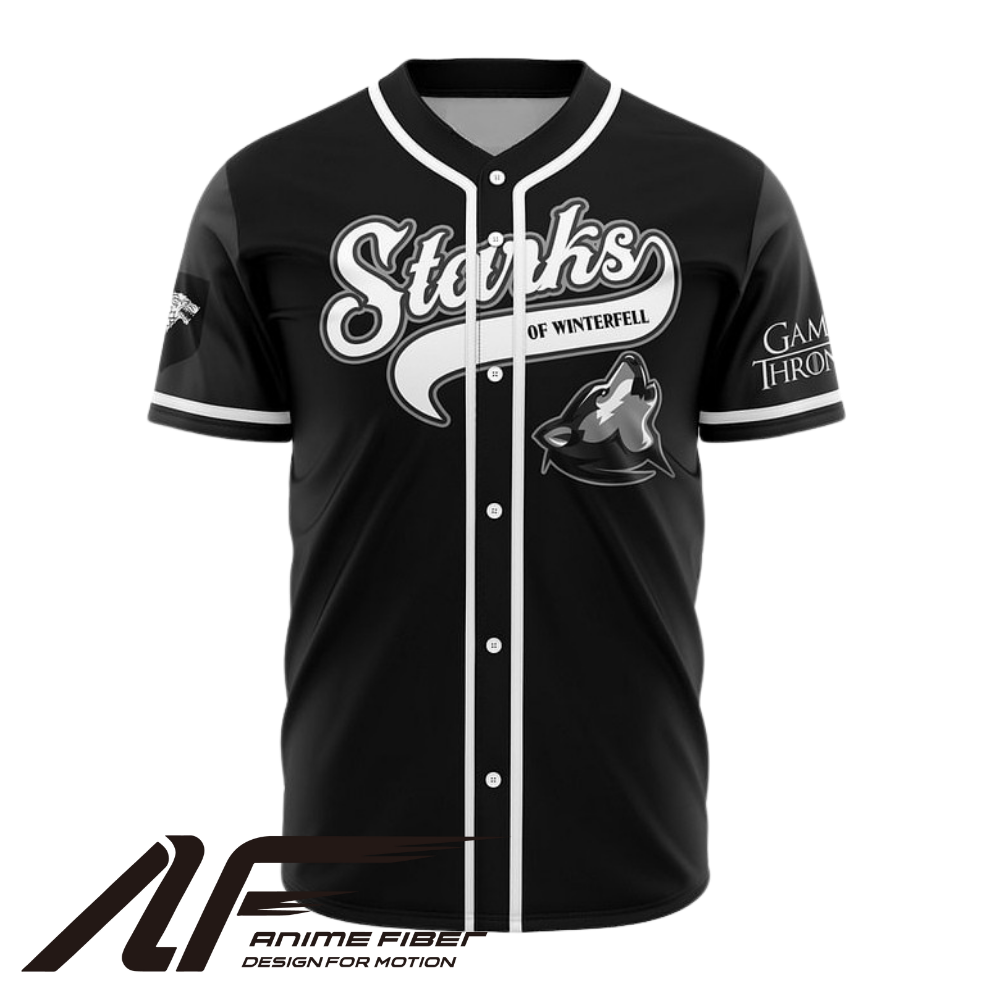 Starks Baseball Jersey | Game of Thrones Jersey