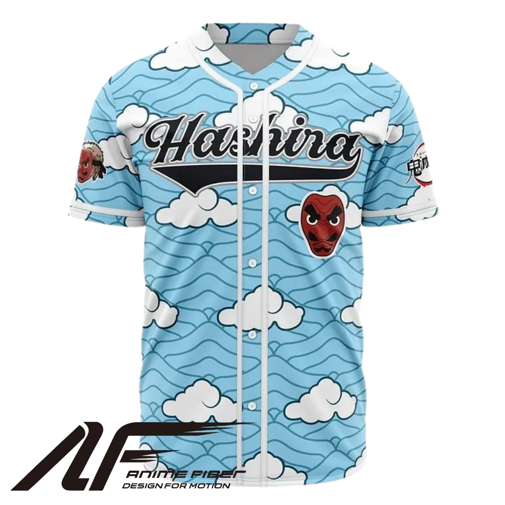 Hashira V3 Baseball Jersey | Demon Slayer Anime Jersey - ANIME FIBER