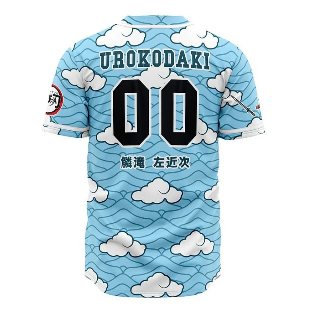 Hashira V3 Baseball Jersey | Demon Slayer Anime Jersey - ANIME FIBER