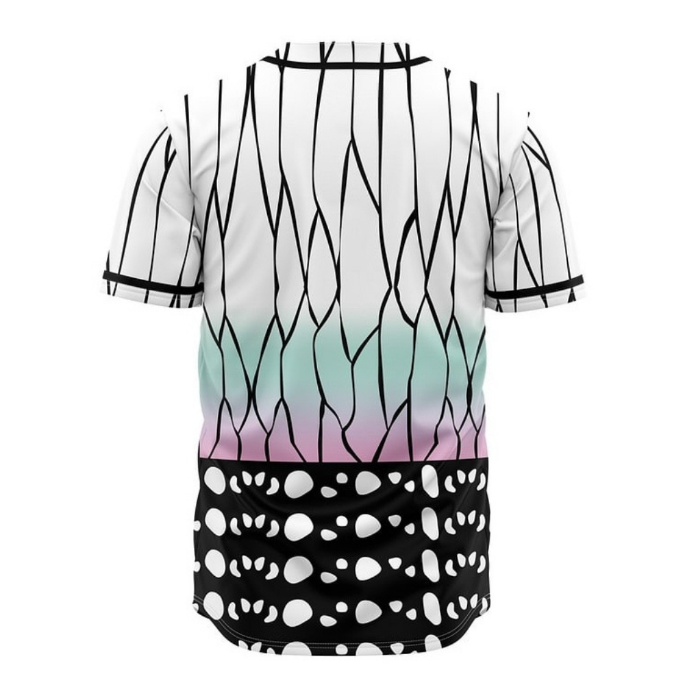 Shinobu Kocho Baseball Jersey | Demon Slayer Anime Jersey - ANIME FIBER