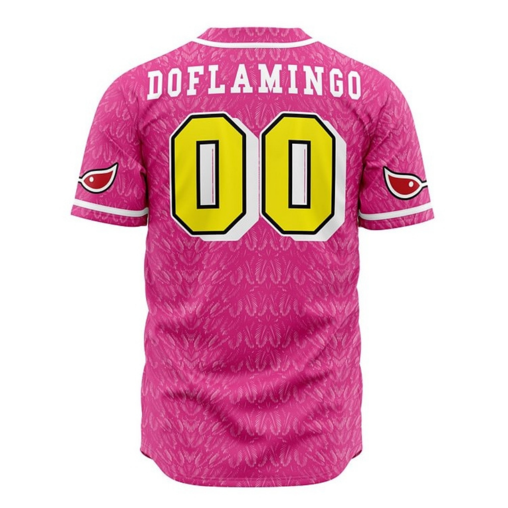 Donquixote Pirates Baseball Jersey | One Piece Anime Jersey