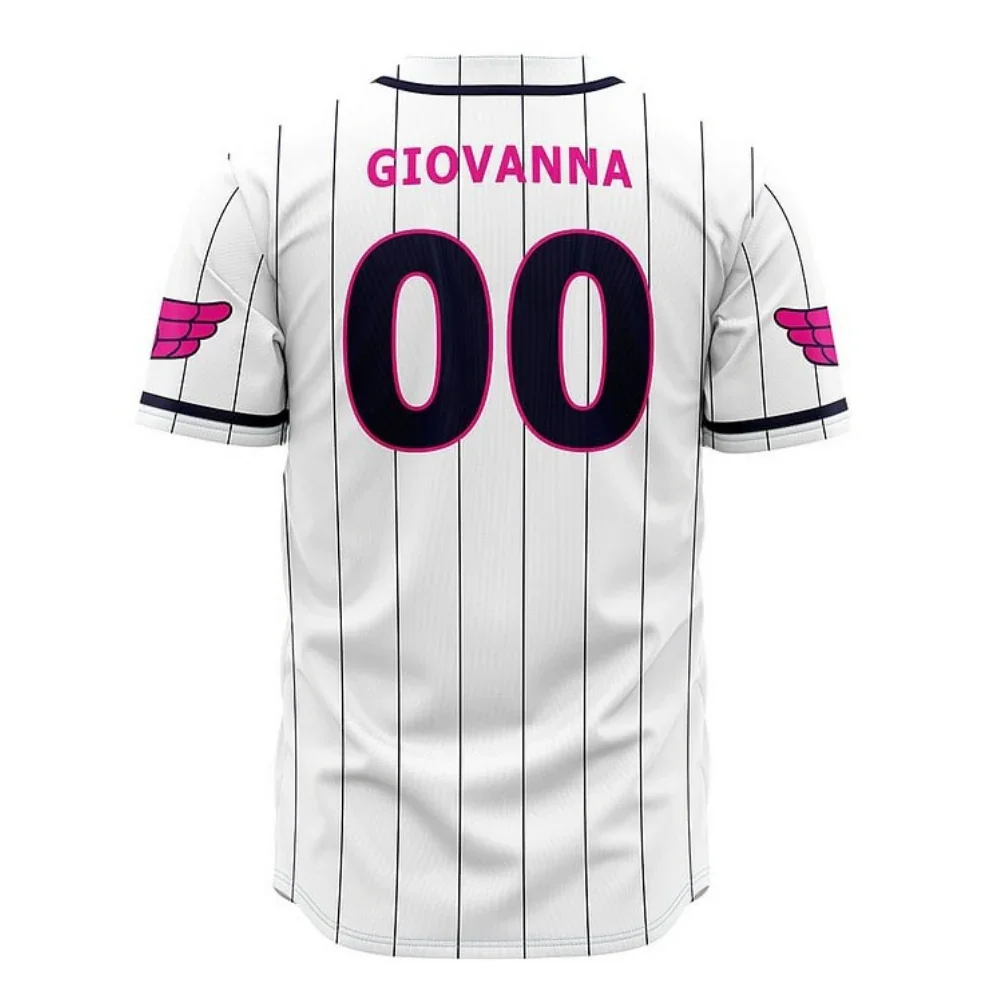JoJo Golden Wind Baseball Jersey | JoJo's Bizarre Adventure Anime Jersey - ANIME FIBER