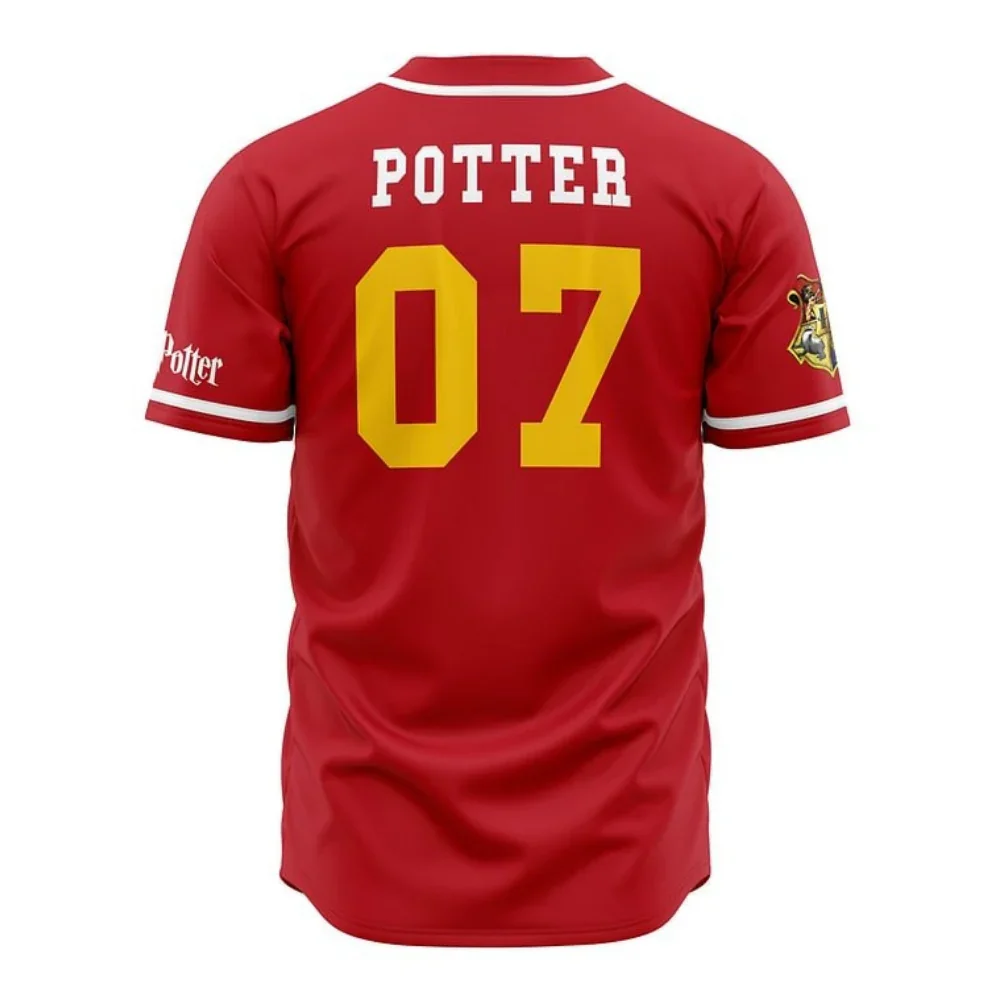 Gryffindor Lions Baseball Jersey | Harry Potter Jersey - ANIME FIBER
