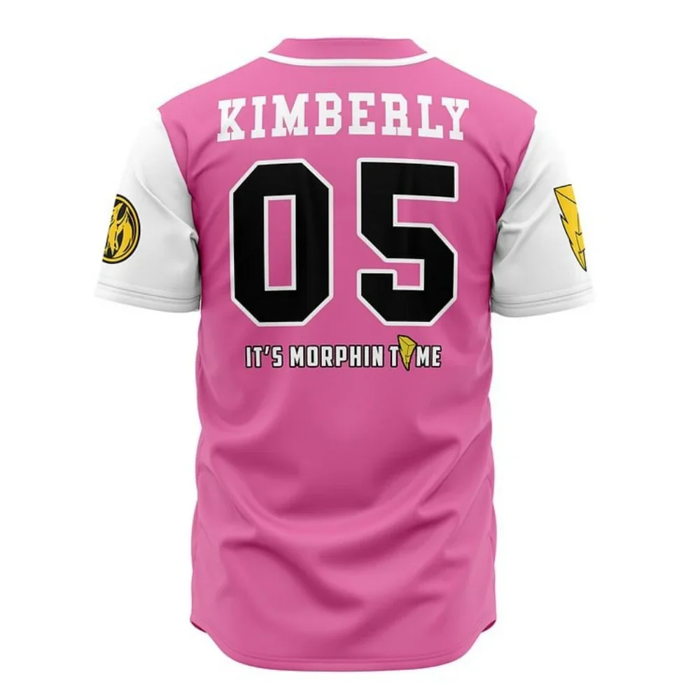 Pterodactyls Baseball Jersey | Power Rangers Jersey - ANIME FIBER