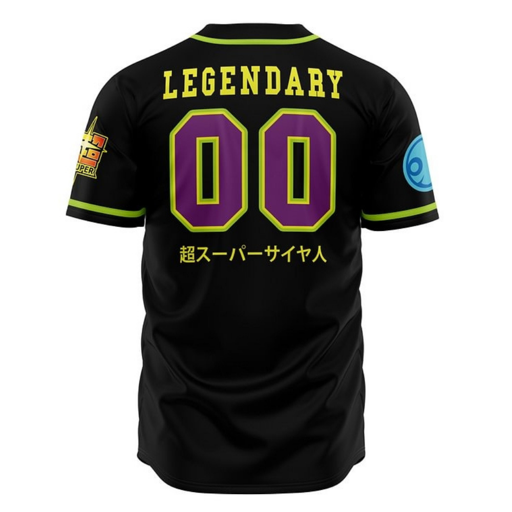 Super Broly Baseball Jersey | Dragon Ball Anime Jersey