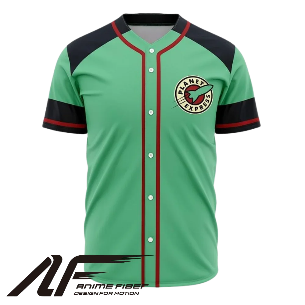 Planet Express Baseball Jersey | Futurama Anime Jersey - ANIME FIBER