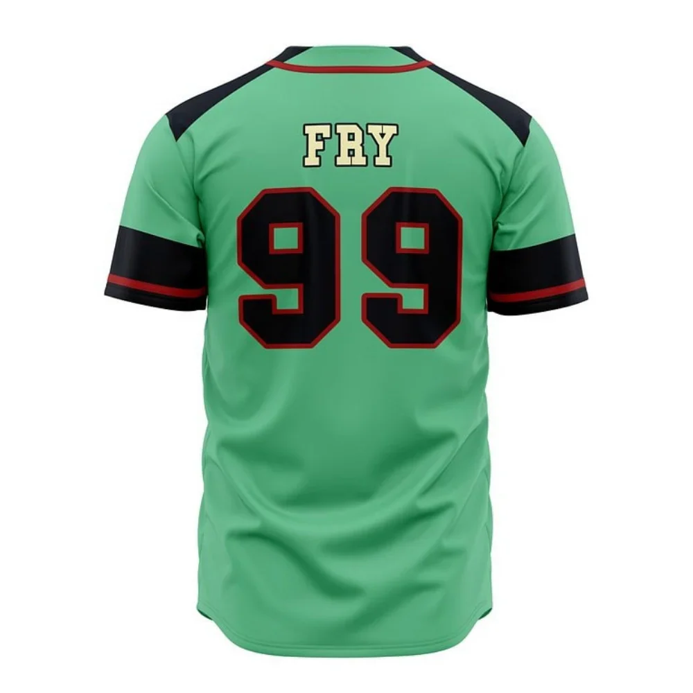 Planet Express Baseball Jersey | Futurama Anime Jersey - ANIME FIBER