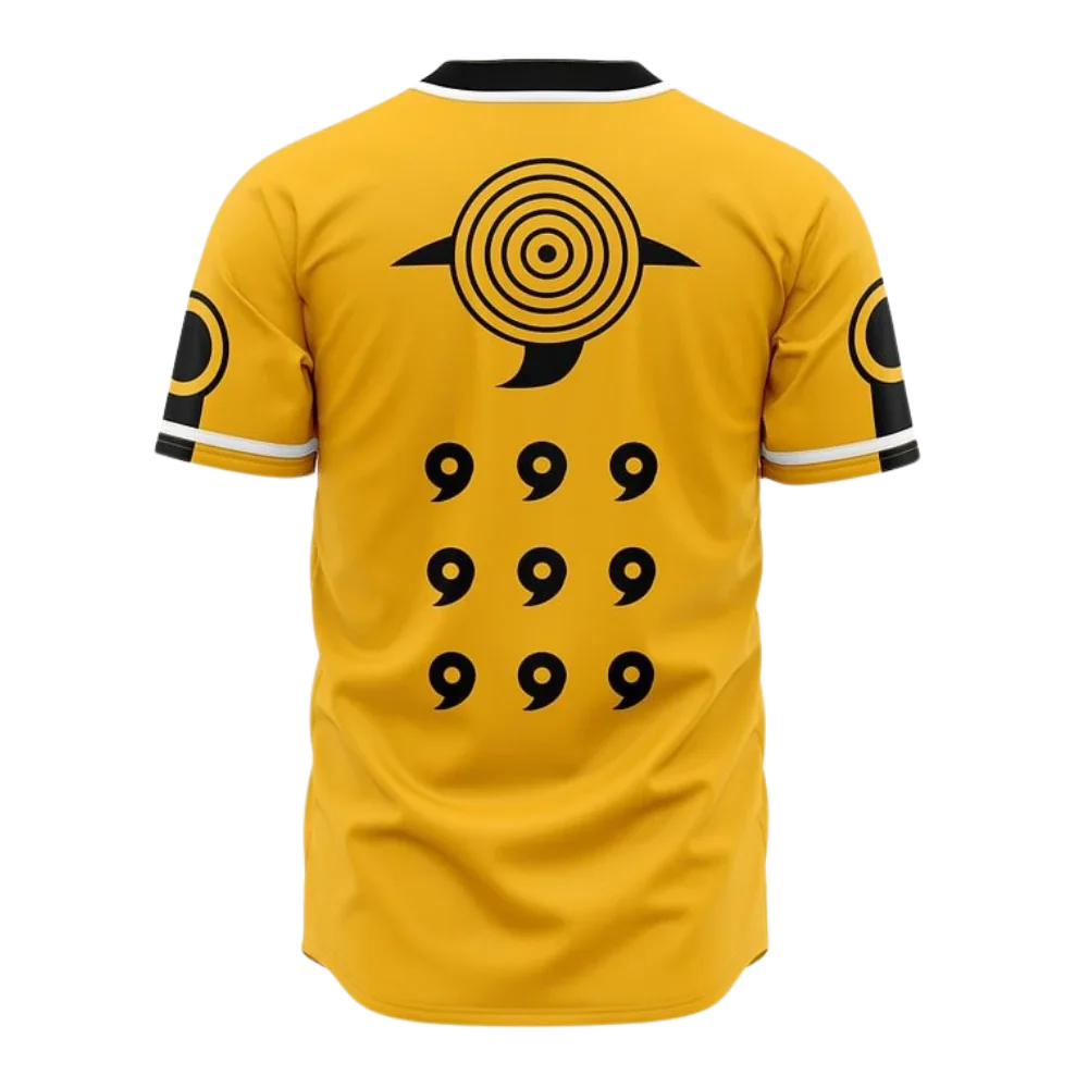 Sage of Six Paths V2 Baseball Jersey | Naruto Anime Jersey - ANIME FIBER