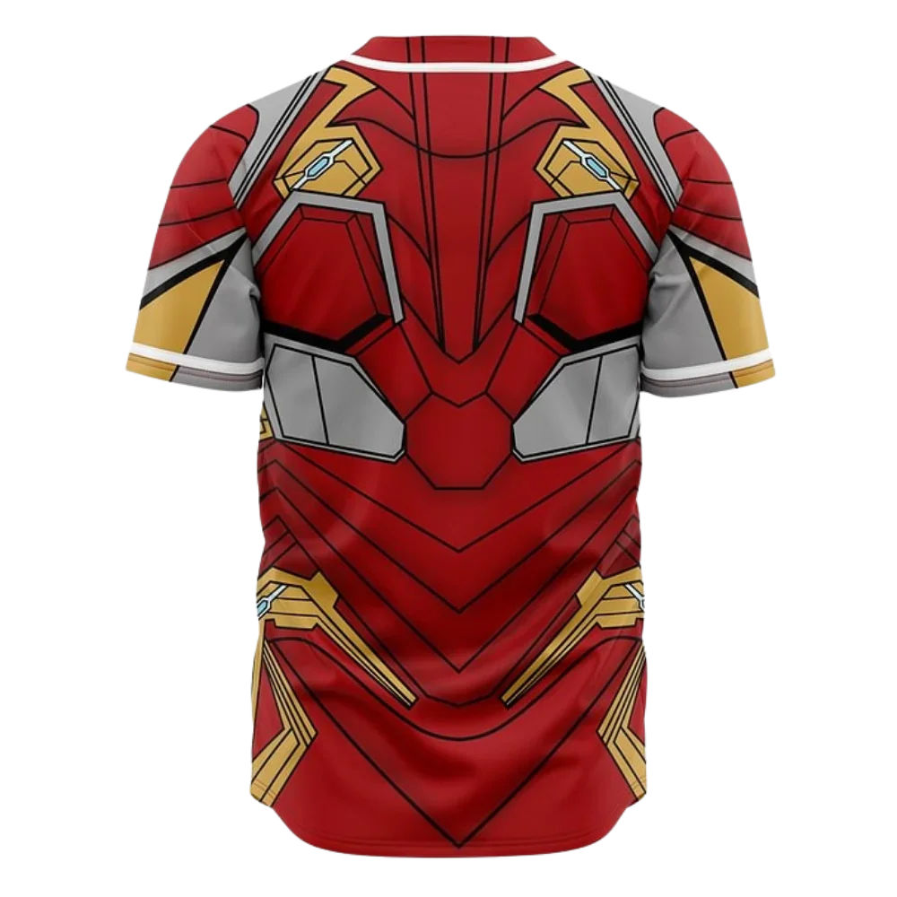 Iron Man V2 Baseball Jersey | Marvel Jersey - ANIME FIBER