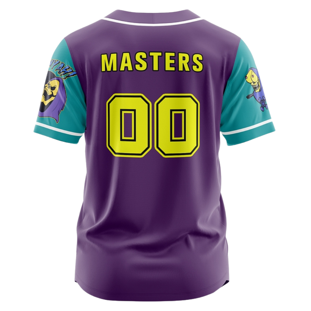 Skeletor Baseball Jersey | Masters of the Universe Jersey