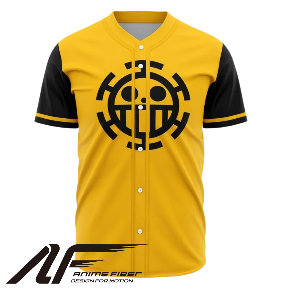 Trafalgar Law Baseball Jersey | One Piece Anime Jersey - ANIME FIBER