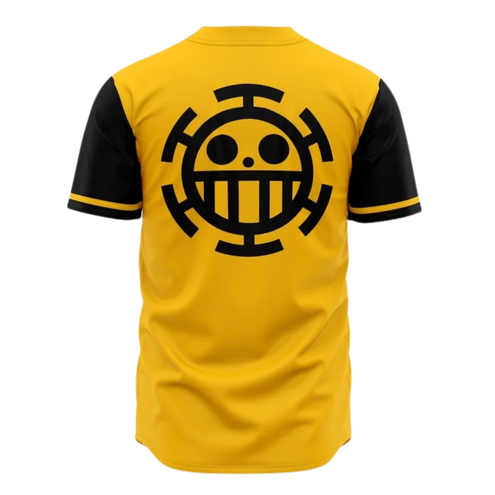 Trafalgar Law Baseball Jersey | One Piece Anime Jersey - ANIME FIBER